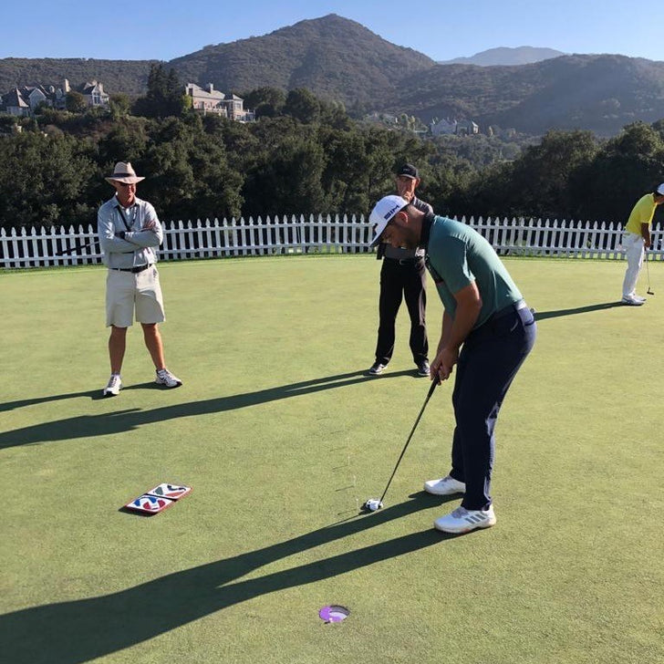 Jon Rahm with Project One Putt at 2020 Zozo Championship